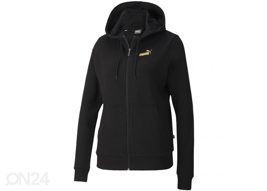 Naisten huppari Puma ESS+ Metallic Full-Zip Hoodie kuvasuurennos