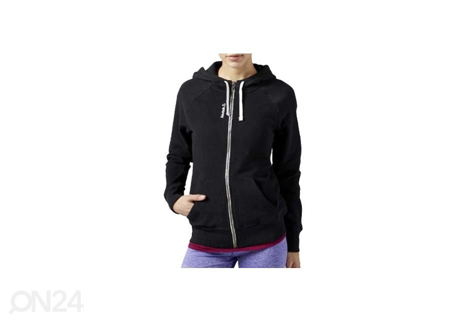 Naisten huppari Reebok EL Fullzip Hoodie W AJ3290 kuvasuurennos