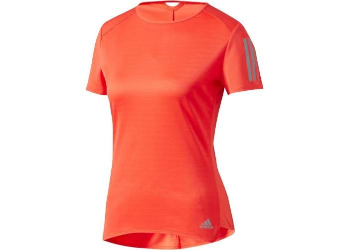 Naisten juoksupaita Adidas Response Short Sleeve Tee W kuvasuurennos
