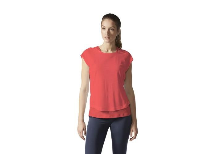 Naisten juoksupaita Adidas Supernova TKO 2 Layer Short Sleeve W kuvasuurennos