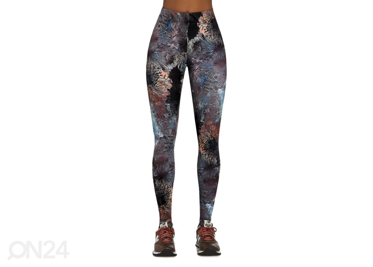 Naisten leggingsit BAS BLEU Fusion 90, mustat, koko XL kuvasuurennos