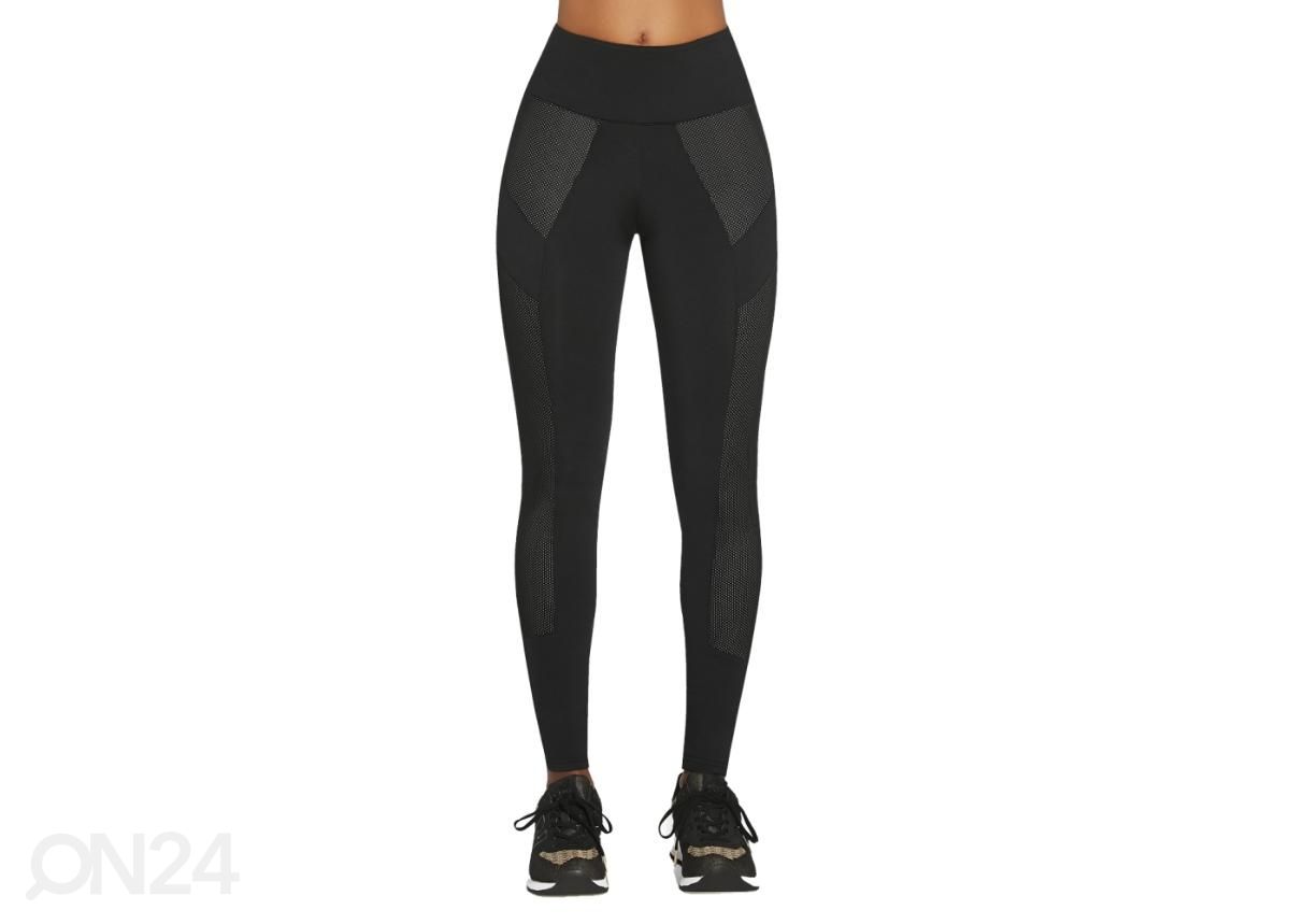 Naisten leggingsit BAS BLEU Misty, mustat, koko S kuvasuurennos