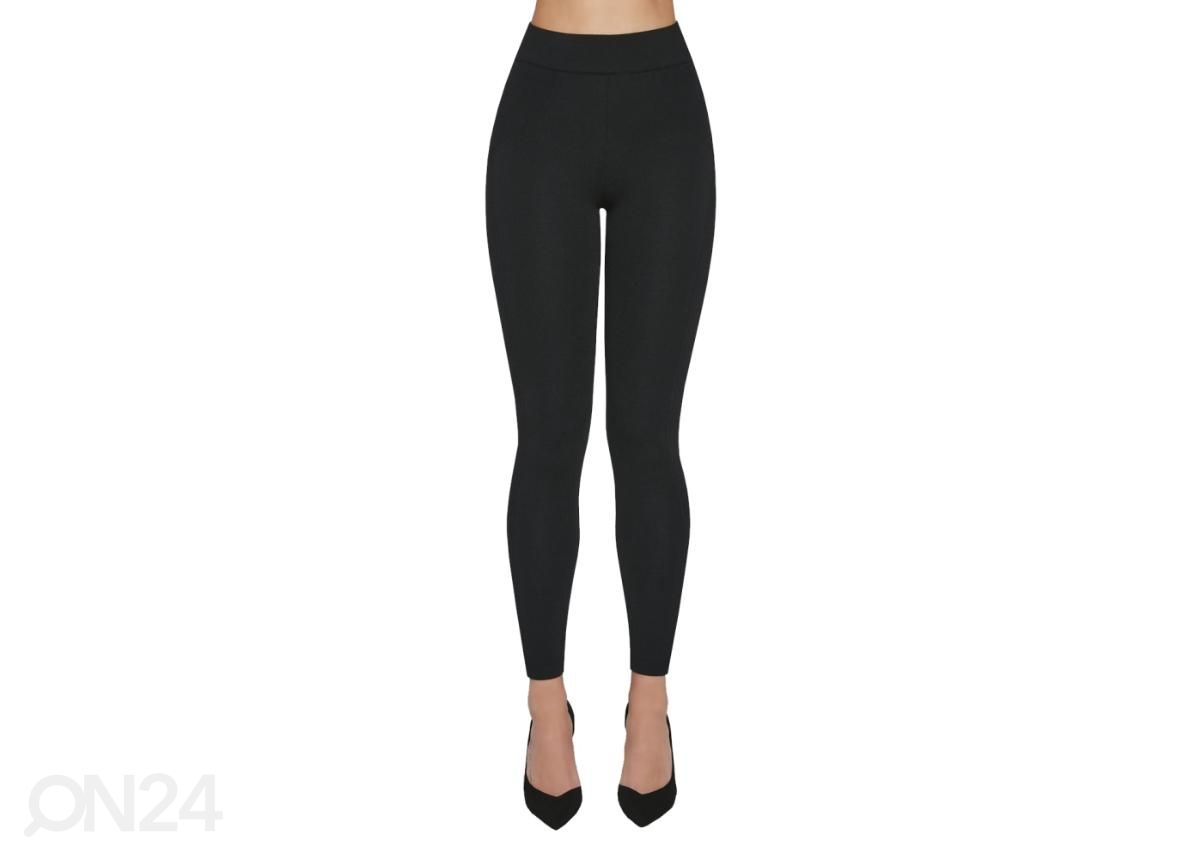 Naisten pitkät leggingsit Push-Up Bas Bleu Perrie, mustat, koko S kuvasuurennos