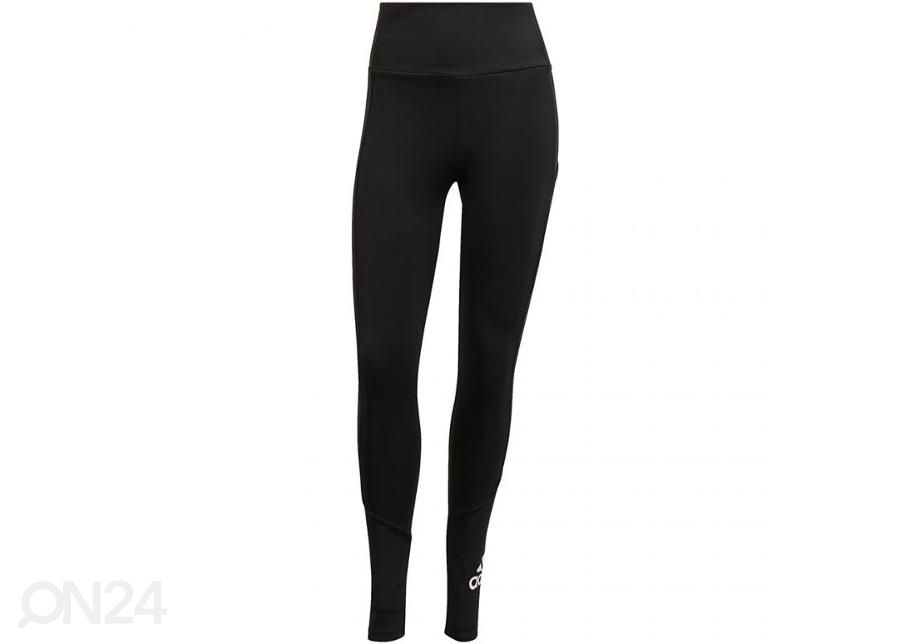Naisten pitkät treenileggingsit Adidas Big Logo Sport Tights kuvasuurennos