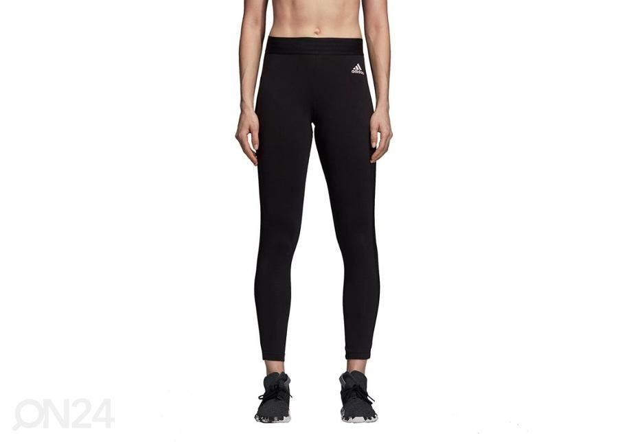 Naisten pitkät treenileggingsit Adidas Essentials 3-Stripes W DI0115 kuvasuurennos