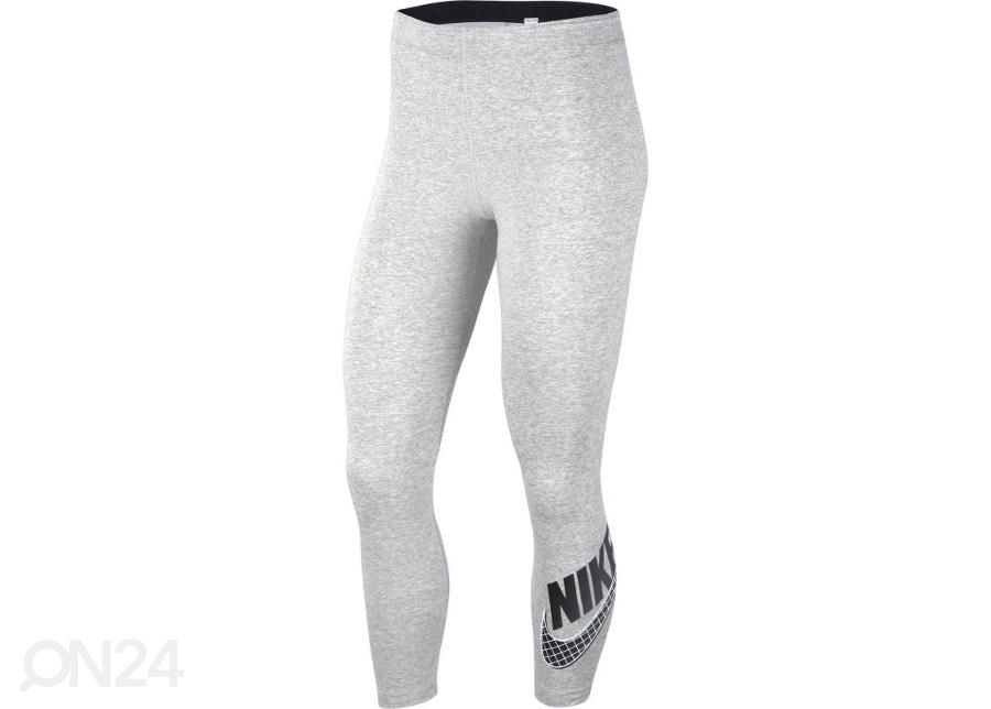 Naisten pitkät treenileggingsit Nike NSW Club Crop Futura W CK3967 063 kuvasuurennos