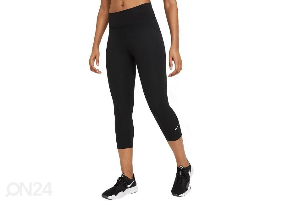 Naisten pitkät treenileggingsit Nike One 3/4 kuvasuurennos