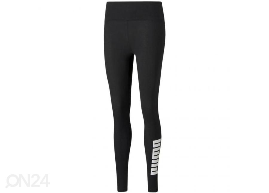 Naisten pitkät treenileggingsit Puma Power Logo kuvasuurennos