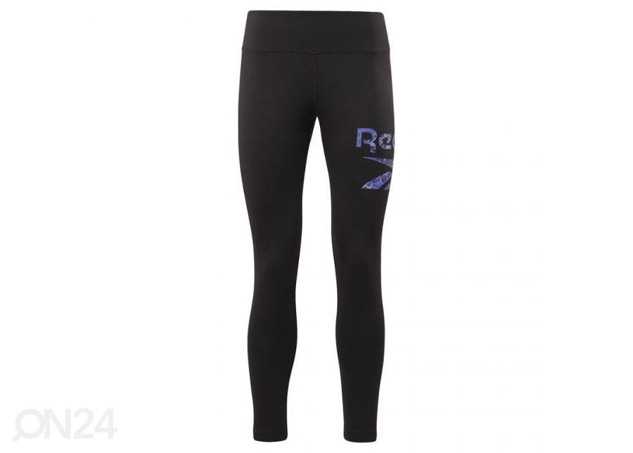 Naisten pitkät treenileggingsit Reebok Modern Safari Cotton Legging kuvasuurennos