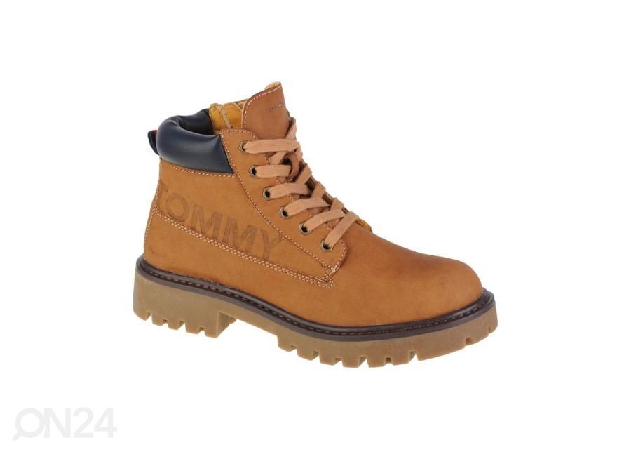 Naisten talvisaappaat Tommy Hilfiger Lace-Up Bootie W T3B5-32088-0777206 kuvasuurennos