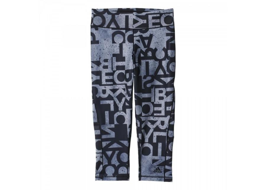 Naisten treenileggingsit Adidas 3/4 Workout Long Tight W AJ5029 kuvasuurennos