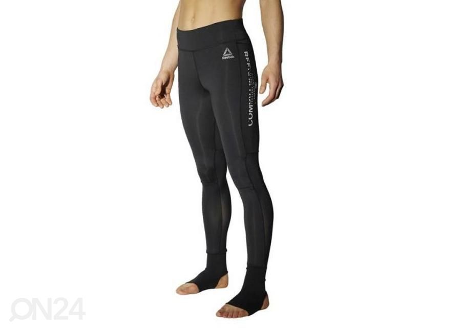 Naisten treenileggingsit Reebok Combat Ankle Lock kuvasuurennos