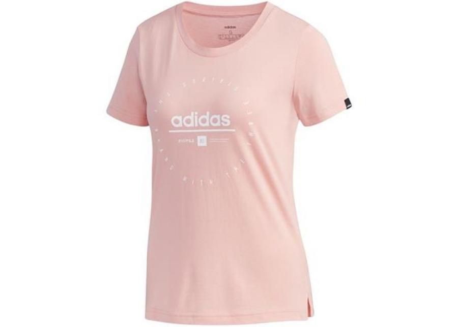 Naisten treenipaita adidas Clock Tee W FM6152 kuvasuurennos
