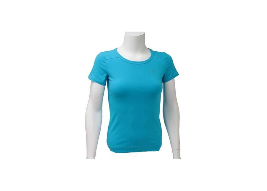Naisten treenipaita Adidas Ess Tee W O59845 kuvasuurennos