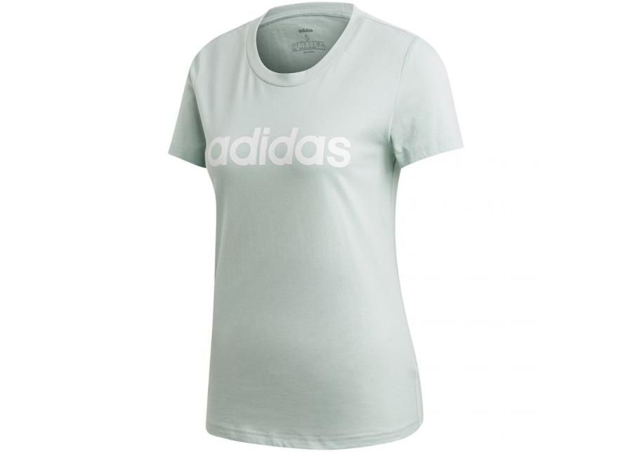Naisten treenipaita adidas Essentials Linear Slim Tee W FM6424 kuvasuurennos