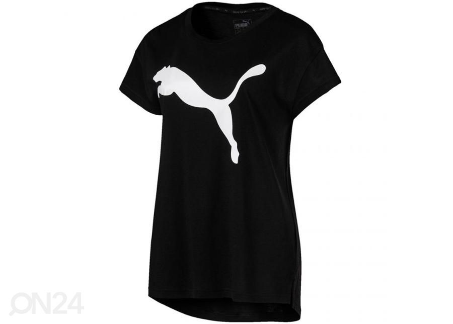 Naisten treenipaita Puma Active Logo Tee kuvasuurennos