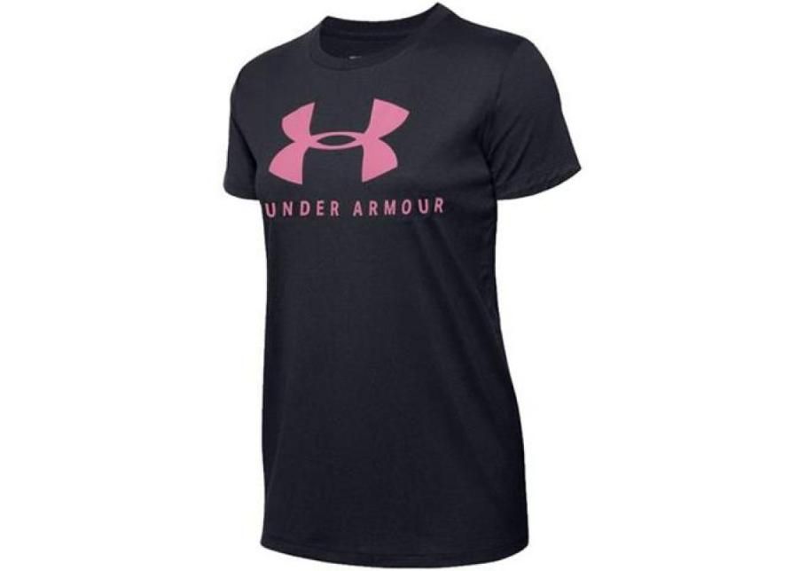 Naisten treenipaita Under Armour Graphic Sportstyle Classic Crew W 1346844-003 kuvasuurennos