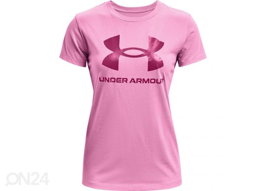 Naisten treenipaita Under Armour Live Sportstyle Graphic SSC kuvasuurennos