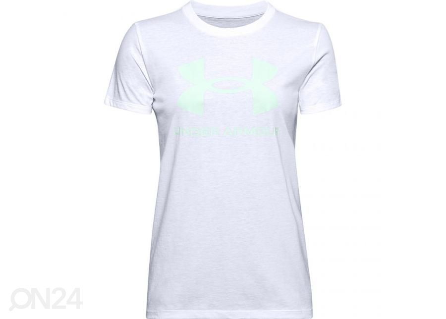 Naisten treenipaita Under Armour Live Sportstyle Graphic Ssc W 1356305 100 kuvasuurennos