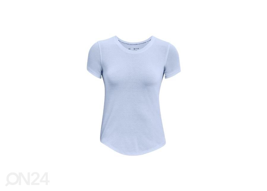 Naisten treenipaita Under Armour Streaker Run Short Sleeve kuvasuurennos