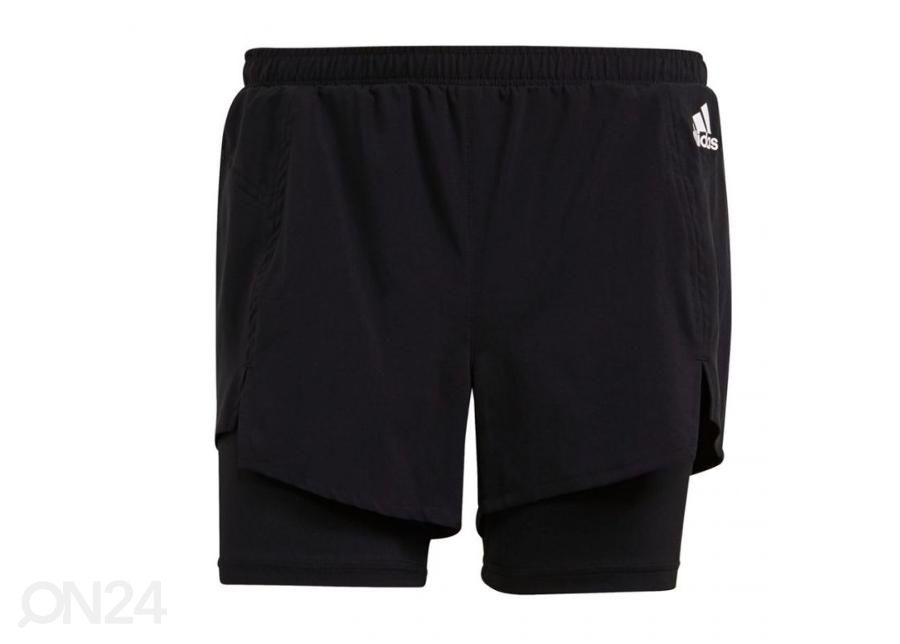 Naisten treenishortsit Adidas 2w1 Primeblue Design kuvasuurennos