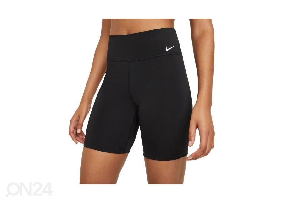 Naisten treenishortsit Nike One Mid-Rise Bike kuvasuurennos