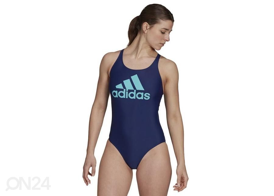 Naisten uimapuku Adidas SH3.RO Big Logo Swimsuit kuvasuurennos