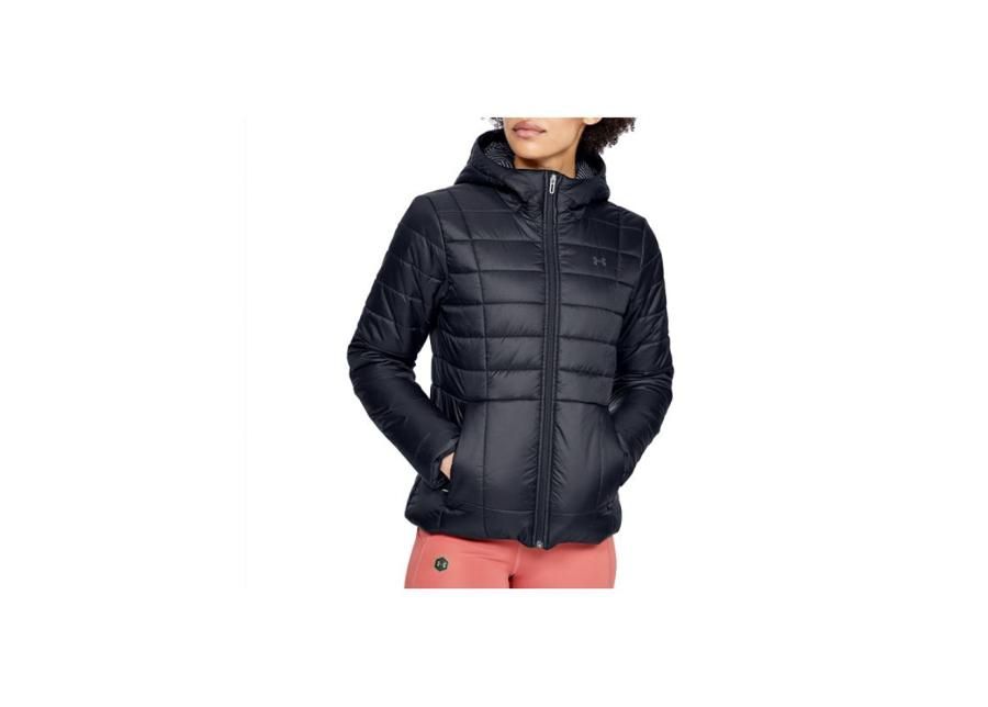 Naisten untuvatakki Under Armour Insulated Hooded Jacket W 1342813-001 kuvasuurennos