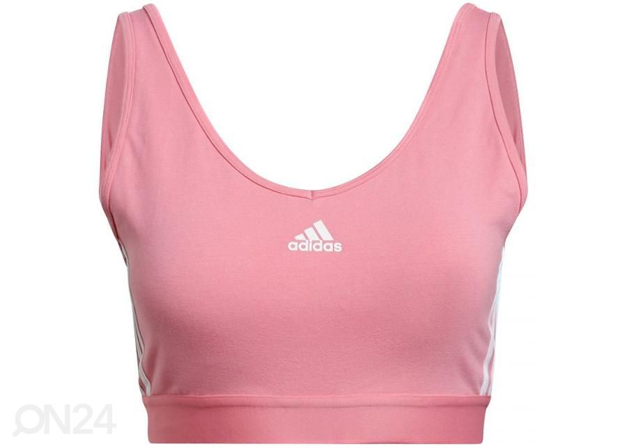 Naisten urheiluliivit Adidas Essentials 3-Stripes kuvasuurennos