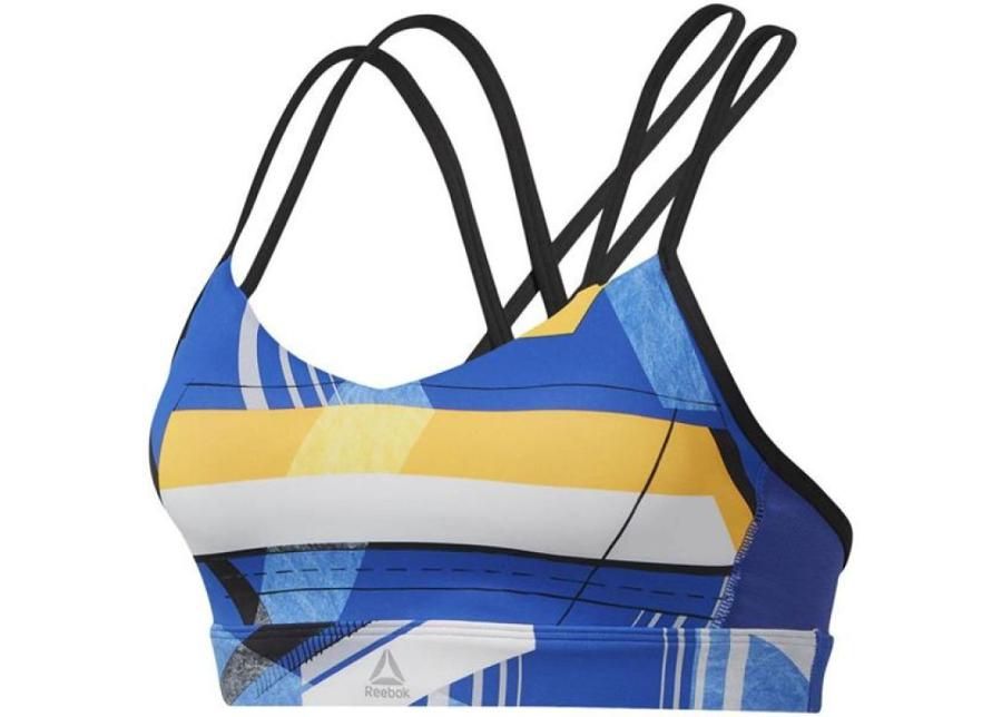 Naisten urheiluliivit Reebok Hero Strappy Padded Bra VortaStripe W DU4097 kuvasuurennos