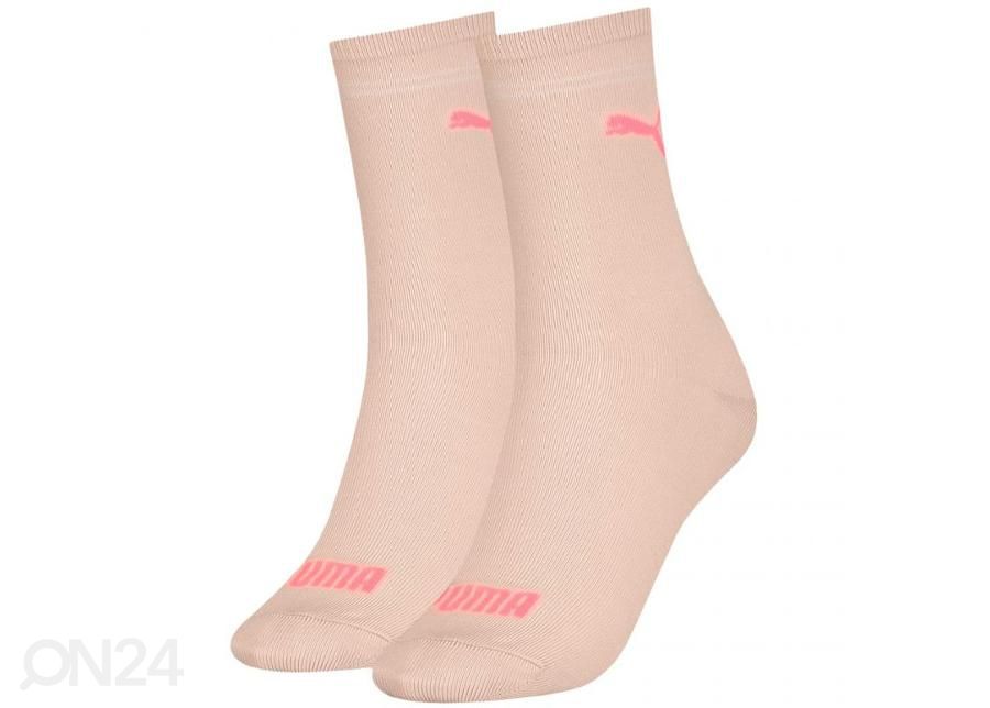 Naisten urheilusukat Puma Sock 2 paria W kuvasuurennos