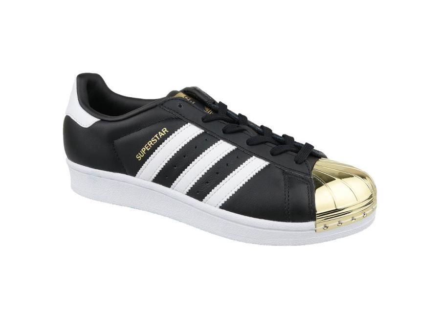 Naisten vapaa-ajan kengät Adidas Superstar W Metal Toe W BB5115 kuvasuurennos