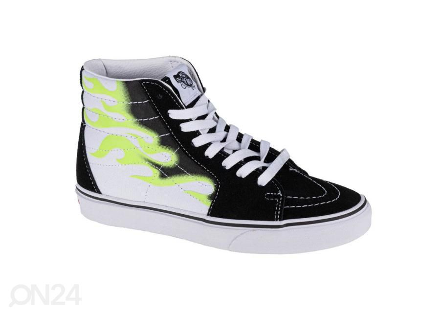 Naisten vapaa-ajan kengät Vans UA SK8-HI Flame kuvasuurennos