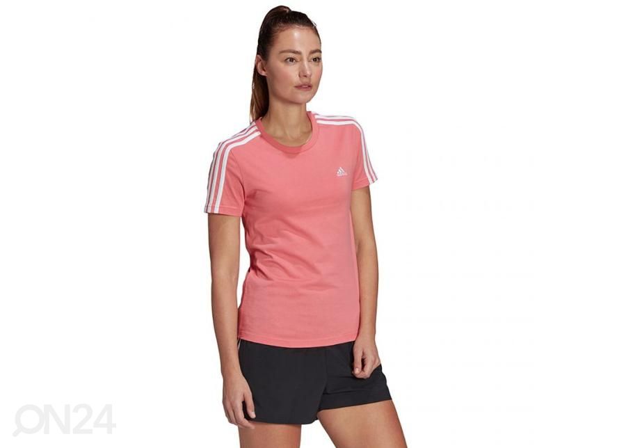 Naisten vapaa-ajan paita Adidas Essentials Slim kuvasuurennos