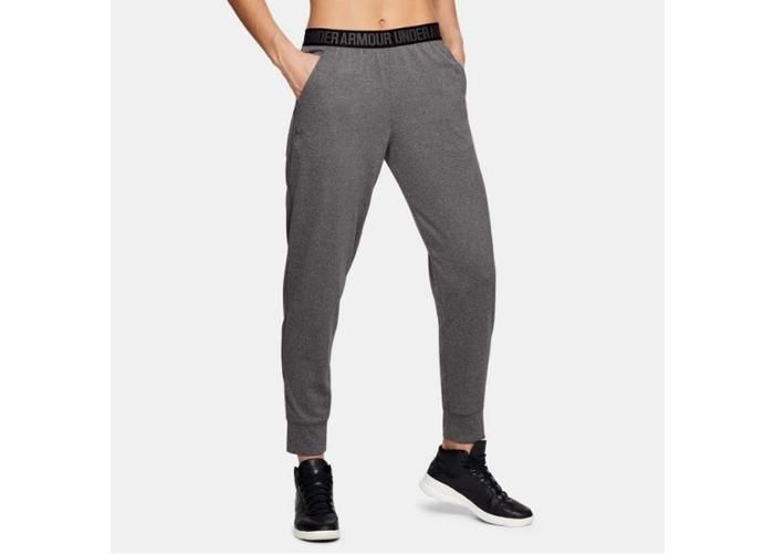 Naisten verryttelyhousut Under Armour Pla Up Pant Solid W 1311332-090 kuvasuurennos