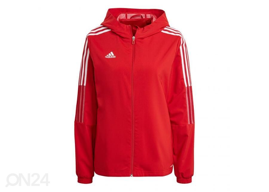Naisten verryttelytakki Adidas Tiro 21 Windbreaker kuvasuurennos