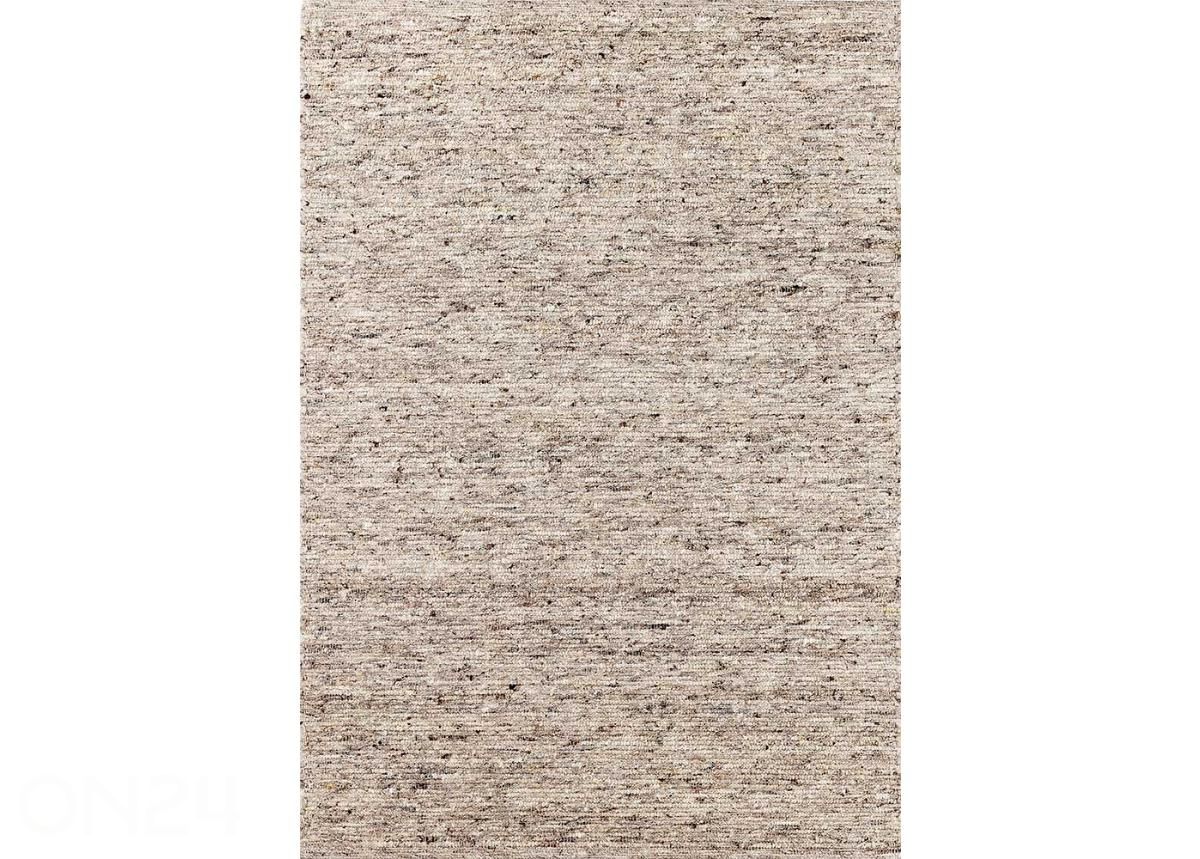 Narma käsinkudottu villamatto Hygge beige 160x230 cm kuvasuurennos