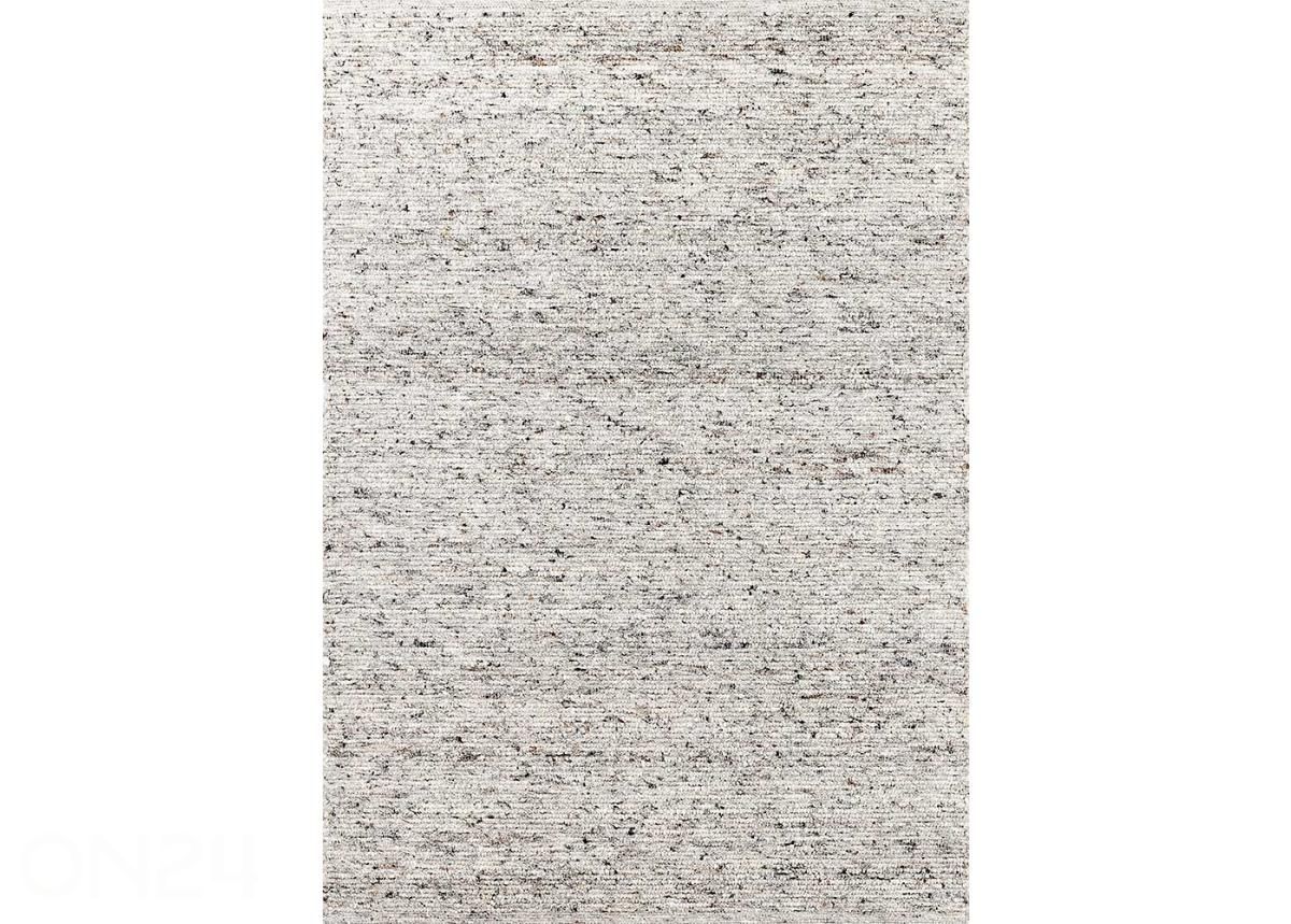 Narma käsinkudottu villamatto Hygge grey 90x160 cm kuvasuurennos