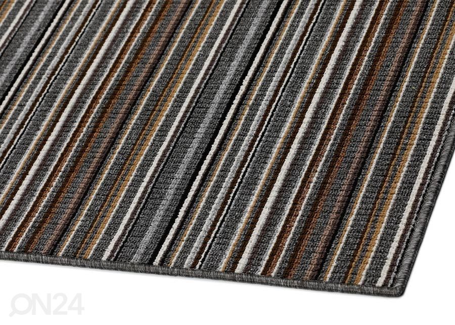 Narma käytävämatto Hugo harmaa 80x200 cm kuvasuurennos