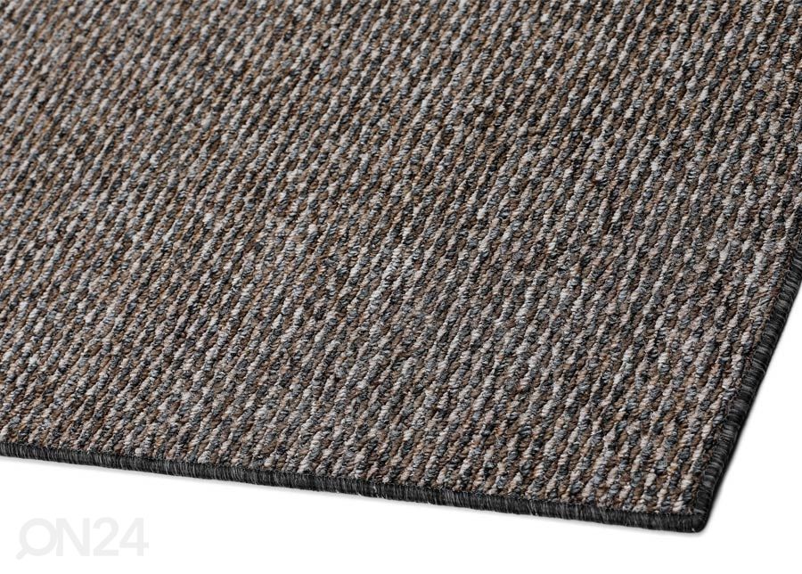 Narma käytävämatto Salto ruskea 80x250 cm kuvasuurennos