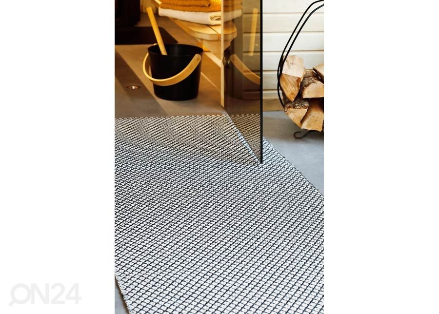 Narma multiSpace® matto Diby black-white 70x100 cm kuvasuurennos