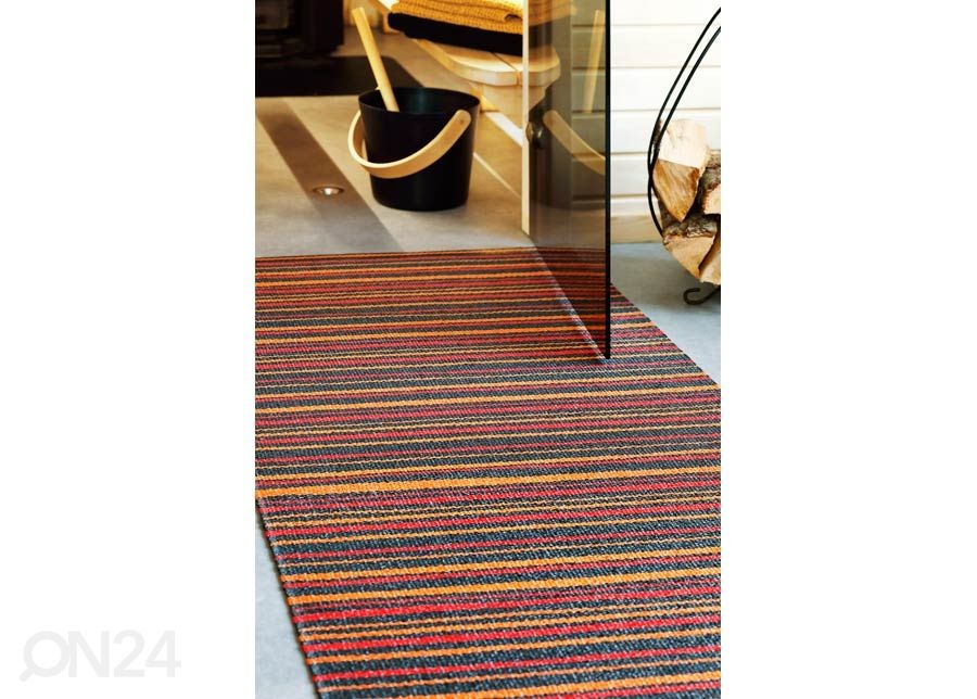 Narma muovimatto Hullo red-orange 70x150 cm kuvasuurennos