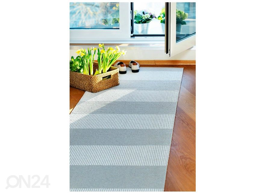 Narma muovimatto Norrby silver 70x150 cm kuvasuurennos