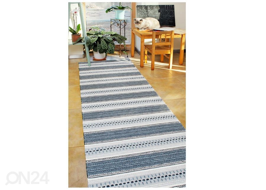 Narma muovimatto Runö grey 70x100 cm kuvasuurennos