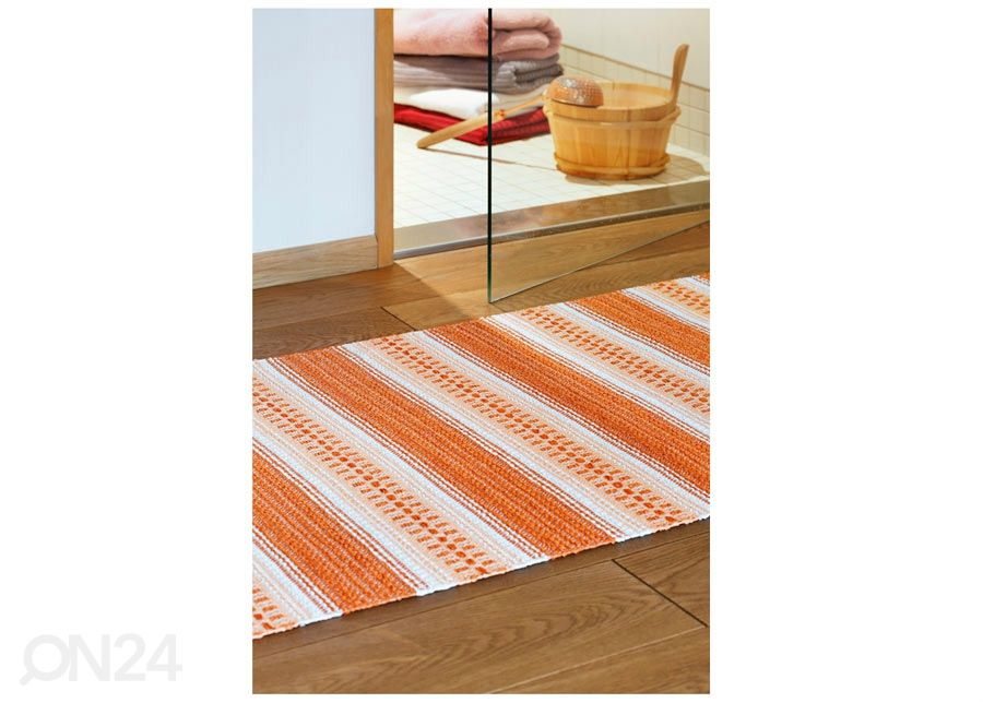 Narma muovimatto Runö orange 70x350 cm kuvasuurennos