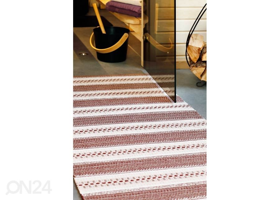 Narma muovimatto Runö wine 70x250 cm kuvasuurennos