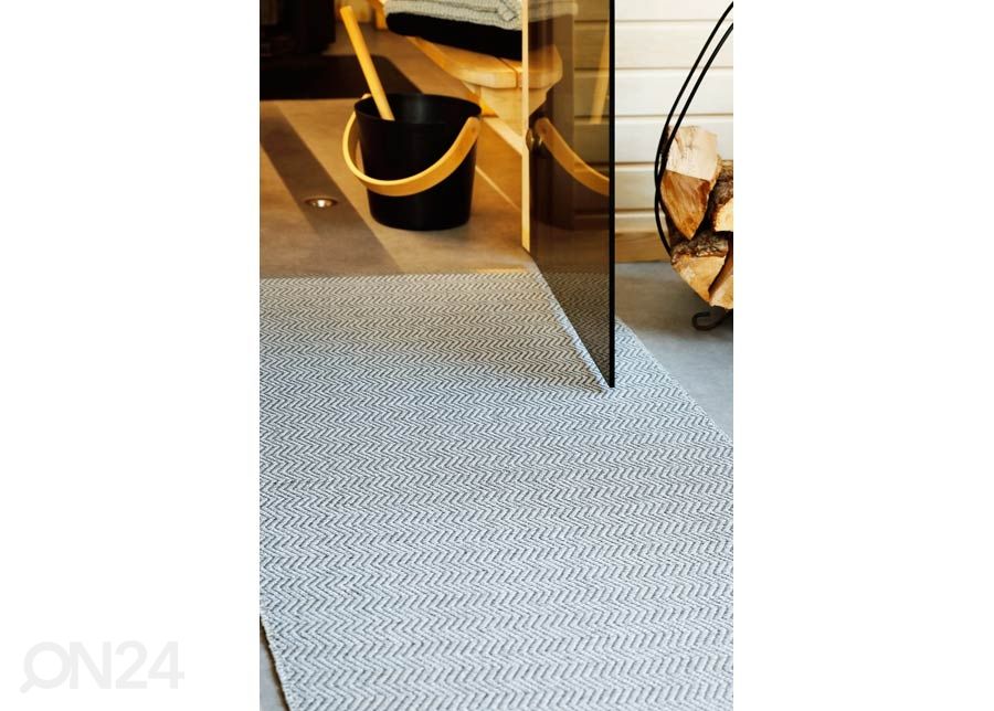 Narma muovimatto Saxby grey 70x300 cm kuvasuurennos