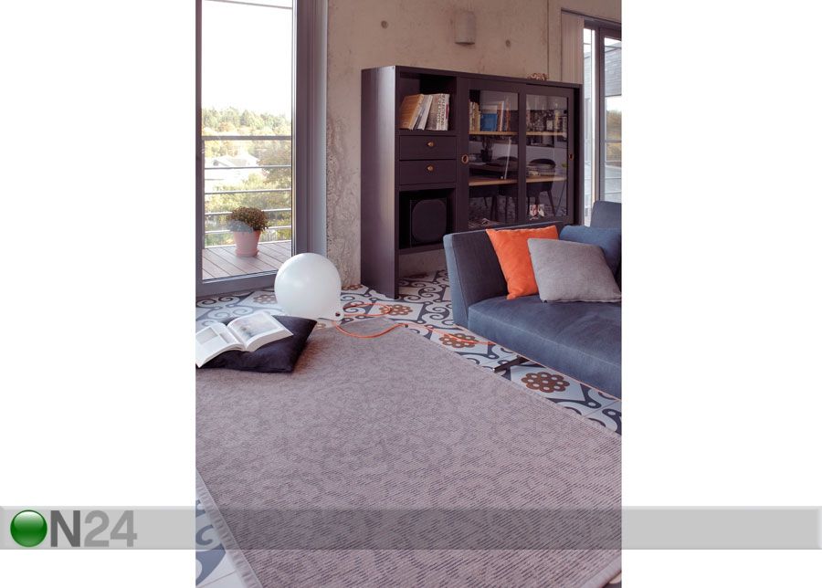 NARMA newWeave® chenillematto PITSALU LINEN 70x140 cm kuvasuurennos