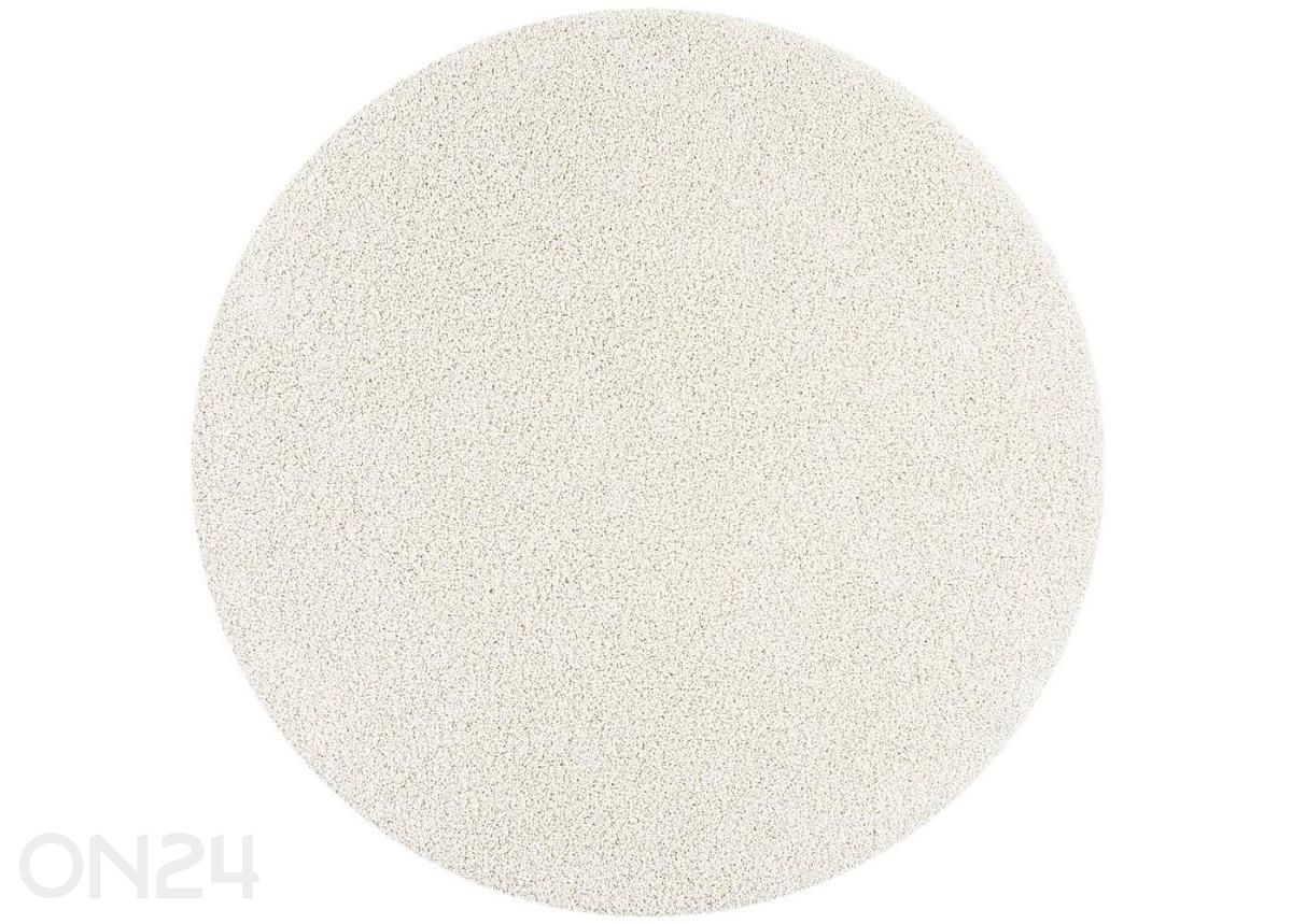 Narma pitkäkarvainen matto Spice™ valkoinen pyöreä Ø 133 cm kuvasuurennos