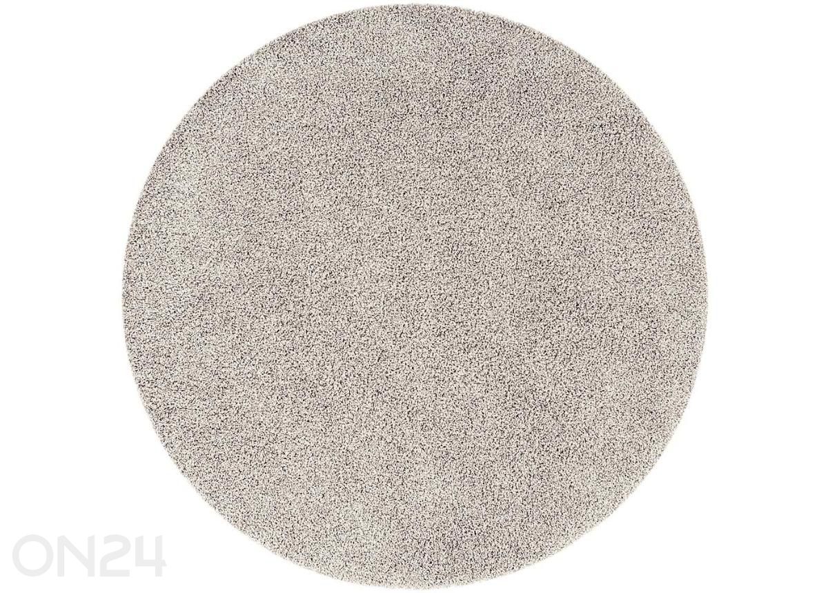 Narma pitkänukkainen matto Spice™ beige pyöreä Ø 133 cm kuvasuurennos